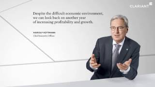 Clariant Annual Report 2015 [upl. by Gnel]