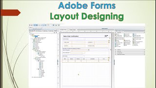 Adobe Forms Layout Designing Part  1 [upl. by Miles]