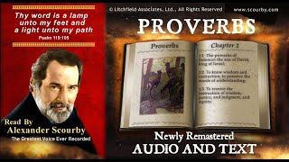 20  Book of Proverbs  Read by Alexander Scourby  AUDIO amp TEXT  FREE on YouTube  GOD IS LOVE [upl. by Kellyann]