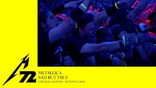 Metallica Sad But True Chicago IL  August 9 2024 [upl. by Machutte]