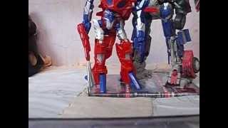 transformers chimungmung toys oversized protoform optimus prime review [upl. by Suolekcin]