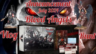 Vlog Malmostoso ITA 40k Blood Angels Codex amp Army Set Annuncio Luglio 2024 [upl. by Schreck]