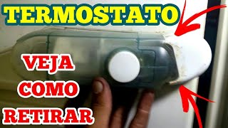 Como Tirar Termostato CONSUL CRD36 Geladeira [upl. by Comptom]