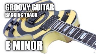 Groovy Guitar Backing Track In E Minor  G Major [upl. by Sobel]