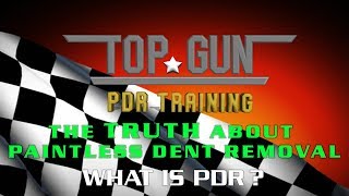 The TRUTH about Learning Paintless Dent Repair 1 What is PDR [upl. by Stilu]