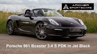 Porsche 981 Boxster S PDK For Sale  Archer Sportscars [upl. by Suriaj]