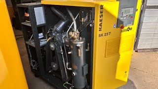 Kaeser SK 25 T SFC SC 2 Screw compressor [upl. by Leanor]