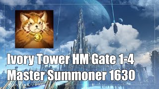 Lost Ark Master Summoner New Patch  Ivory Tower Hard Mode G1G4 Full Run  1630 [upl. by Llerdnam]