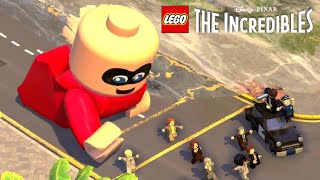 LEGO The Incredibles Movie  Full Game Walkthrough [upl. by Nauqet380]