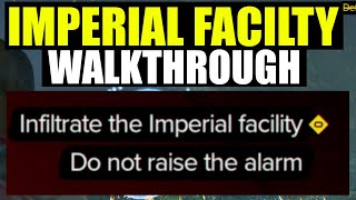 How to quotinfiltrate the imperial facilityquot star wars outlaws Viper mission walkthrough Guide [upl. by Arbmik]