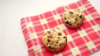 Realistic Polymer Clay Cookies Tutorial [upl. by Senn]