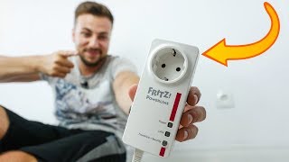 INTERNET Z GNIAZDKA ELEKTRYCZNEGO 🔌 Test FRITZ Powerline 1260E [upl. by Liesa]