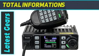 Retevis RA25 GMRS Mobile Radio Best Long Range Two Way Communication Solution [upl. by Trebla]