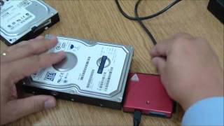 Tech Support How to connect a hard drive externally through a USB cable  Hard Drive Adapter [upl. by Imugem281]