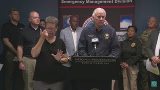 McMaster state officials provide update on Helene recovery [upl. by Naliorf]