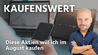 6 kaufenswerte Dividenden Aktien für August 2024 [upl. by Notlil]