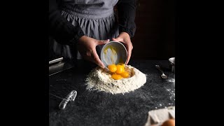 How To Make Semolina Pasta Dough by Hand [upl. by Norel571]