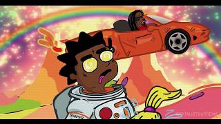 Kodak Black x Lil Wayne  Codeine Dreaming Music Video Moon Rock [upl. by Htebilil]