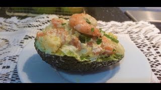 Avocats farcis aux légumes et mayonnaise 👌الأفكادو بحشوة الخضار و الميوناز [upl. by Griff583]