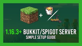 How to Set up a 116 SpigotBukkit Minecraft Server  High Performance  1163 [upl. by Benioff]