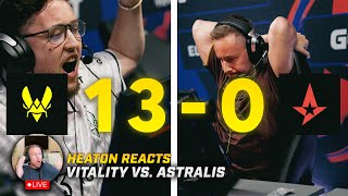 Vitality vs Astralis  BLAST PREMIER FALL FINALS GROUP STAGE  Full Inferno Game  HeatoN Reacts [upl. by Esch]