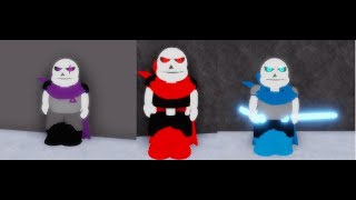 Undertale aus fight  UV Swap amp Swapfell sans amp fellswap sans  Link game in desc [upl. by Carrel]