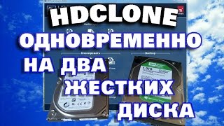 HDClone клонирование на несколько жестких дисков [upl. by Atnauqahs]