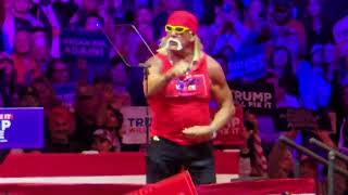 Hulk Hogan  Madison Square Garden Trump Rally OCT 27 2024 🇺🇸 and DR Phil intro [upl. by Nah]