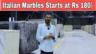 Italian Marble Starts at Rs 180 only  Mystone Imported Marble Kishangarh [upl. by Oby]