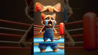 Boxer cat brown vs black 😱motivational video 🥹 catl shorts [upl. by Ainival741]