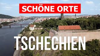 Tschechischen Reise  Stadt Prag Karlsbad Brünn  4k Video  Tschechische Republik Von Oben [upl. by Neil11]