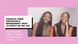 WORKING IN FINANCIAL CRIME PREVENTION BEING A MANAGER EPISODE 7 CAREER PLUG SERIES FT MYSELF [upl. by Ahsiam]