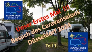 Unsere erstes Mal Caravan Salon Düsseldorf 2024  Teil 1 [upl. by Montagna]