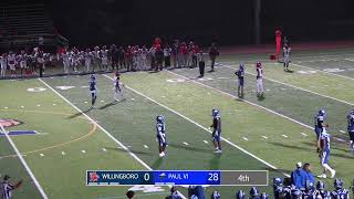 Willingboro at Paul VI  Football [upl. by Acir]