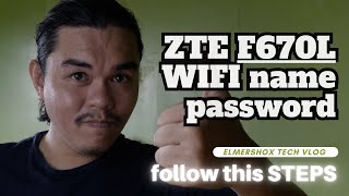 PLDT admin modem password ZTE F670L change wifiname pass [upl. by Adnilem]