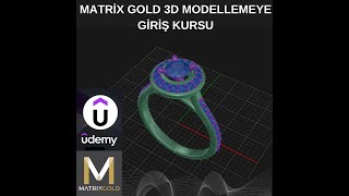 Matrix Gold 3D Modellemeye Giriş Kursu Udemy [upl. by Hernando636]