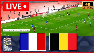 ⚽ LIVE France vs Belgium  matchday 2 UEFA Nations League 2024 I Stream eFootball PES 21 Gameplay [upl. by Jeremy]