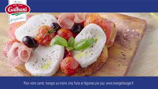 PUBLICITE Mozzarella  Recette Bruschetta  GALBANI [upl. by Giavani581]