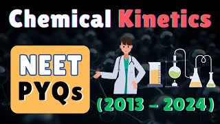 NEET PYQs 2013–2024  Chemical Kinetics Solved  Target NEET 2025 [upl. by Ikey359]