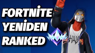 🔴YENİDEN DE RANK KASIYORUZ📢 fortnite Canlı Yayın [upl. by Idrahs388]