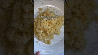 Konjac rice food foodvideos foryou pasta carbs viralfood trending [upl. by Edy402]