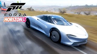 Mclaren Speedtail 2019  Forza Horizon 5  Race Gameplay [upl. by Aicitel]