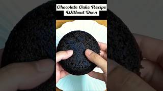 Without Oven Chocolate Cake Recipe ❤️✌️ shorts ytshorts chocolatecake cakerecipe trending [upl. by Elimac]