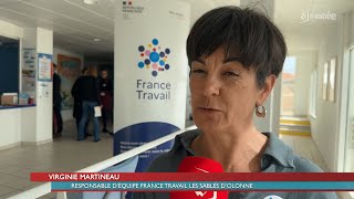 Les Sables dOlonne  Un job dating pour des emplois saisonniers dans les métiers du tourisme [upl. by Irrehc]