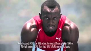 Virgin Media New TV Ad 1 featuring Usain Bolt and quotBlotquot [upl. by Lorne573]