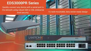 Lantronix® EDS3000PR Device Servers [upl. by Yaluz]