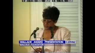 1996 Lurleen Wallace Award of Courage  Vivian Malone Jones [upl. by Ayrolg]