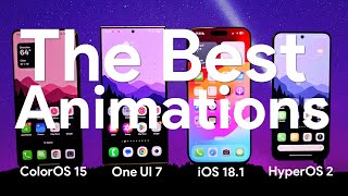 ColorOS 15 vs One UI 7 vs iOS 18 vs HyperOS 2  OnePlus 13 vs S24 Ultra vs iPhone 16 PM vs Xiaomi 15 [upl. by Essie]