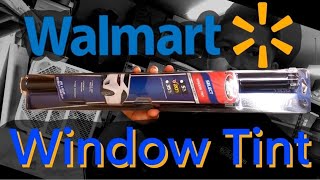 How To Tint Your Windows  Walmart Black Magic Window Tint [upl. by Ahsap]