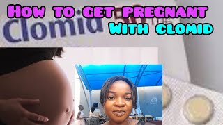 THIS IS HOW TO GET PREGNANT WITH THE DRUG CLOMID [upl. by Savell]